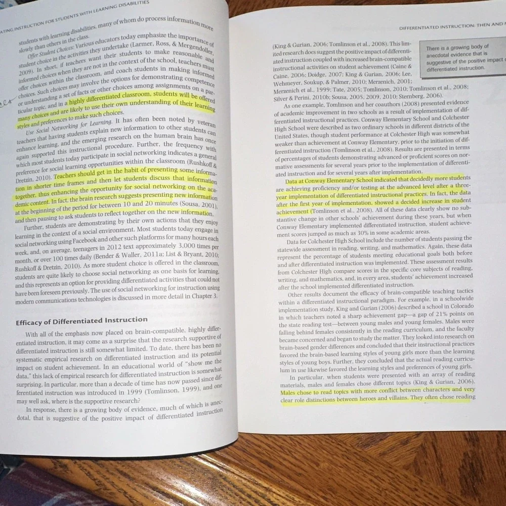 William N. Bender Differentiating Instruction Learning Disabilities 3rd Ed